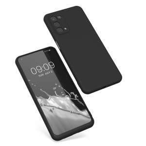 Husa Kwmobile pentru OPPO A74 5G/A54 5G, Silicon, Negru, 57256.47 - Img 2