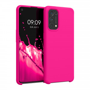 Husa Kwmobile pentru OPPO Find X3 Lite, Silicon, Roz, 55201.77 - Img 1