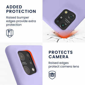 Husa Kwmobile pentru OPPO Find X5, Silicon, Mov, 57629.108 - Img 4