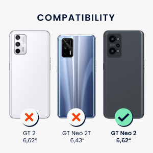 Husa Kwmobile pentru Realme GT Neo 2, Silicon, Violet, 57579.167 - Img 6