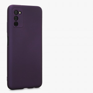 Husa Kwmobile pentru Samsung Galaxy A03s, Silicon, Mov, 56518.115 - Img 8