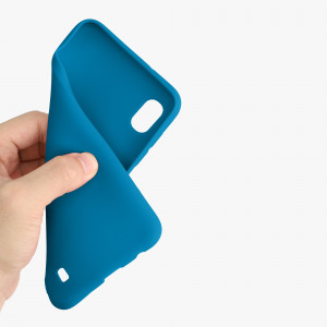 Husa Kwmobile pentru Samsung Galaxy A10, Silicon, Albastru, 49814.224 - Img 7