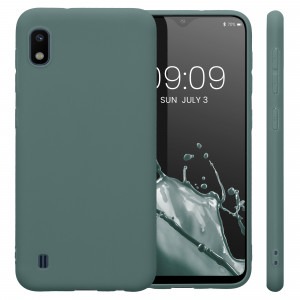 Husa Kwmobile pentru Samsung Galaxy A10, Silicon, Verde, 49814.171 - Img 2
