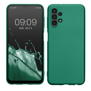 Husa Kwmobile pentru Samsung Galaxy A13, Verde, Silicon, KWM000015KX019C - Img 1