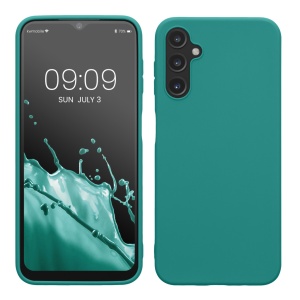 Husa Kwmobile pentru Samsung Galaxy A14 5G, Albastru, Silicon, 61462.57 - Img 1