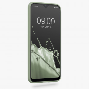 Husa Kwmobile pentru Samsung Galaxy A20e, Silicon, Verde, 48738.172 - Img 3