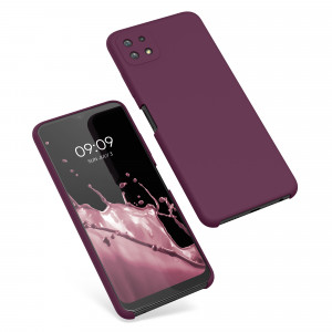 Husa Kwmobile pentru Samsung Galaxy A22 5G, Silicon, Violet, 55489.187 - Img 2