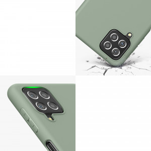 Husa Kwmobile pentru Samsung Galaxy A22, Silicon, Verde, 55493.172 - Img 8