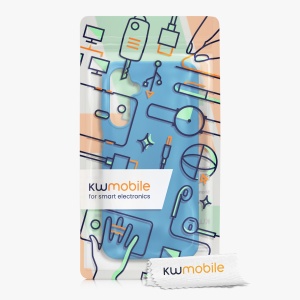Husa Kwmobile pentru Samsung Galaxy A25, Albastru, Silicon, KWM000021MV018C - Img 7