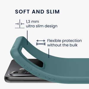 Husa Kwmobile pentru Samsung Galaxy A33 5G, Verde deschis, Silicon, KWM000015FQ011C - Img 6