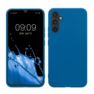 Husa Kwmobile pentru Samsung Galaxy A34 5G, Albastru, Silicon, 60809.224 - Img 1