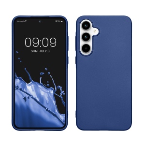 Husa Kwmobile pentru Samsung Galaxy A35, Albastru, Silicon, KWM000021PC002C - Img 1