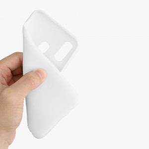 Husa Kwmobile pentru Samsung Galaxy A40, Silicon, Alb, 48547.48 - Img 7