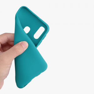 Husa Kwmobile pentru Samsung Galaxy A40, Silicon, Verde, 48547.57 - Img 7
