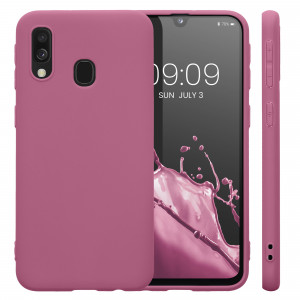 Husa Kwmobile pentru Samsung Galaxy A40, Silicon, Violet, 48547.167 - Img 2