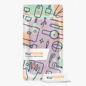 Husa Kwmobile pentru Samsung Galaxy A52/Galaxy A52 5G/Galaxy A52s 5G, Silicon, Mov, 54347.236 - Img 7
