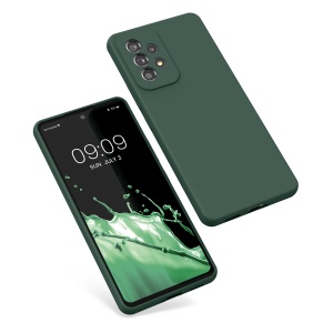 Husa Kwmobile pentru Samsung Galaxy A53 5G, Verde, Silicon, 57835.166 - Img 2