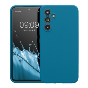 Husa Kwmobile pentru Samsung Galaxy A54 5G, Albastru, Silicon, 60795.228 - Img 2