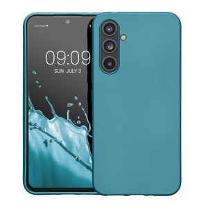 Husa Kwmobile pentru Samsung Galaxy A54 5G, Albastru, Silicon, 60797.251 - Img 2