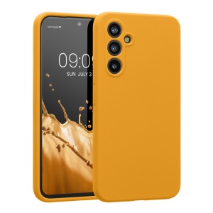 Husa Kwmobile pentru Samsung Galaxy A54 5G, Portocaliu, Silicon, 60795.191 - Img 1