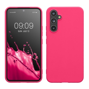 Husa Kwmobile pentru Samsung Galaxy A54 5G, Roz, Silicon, 60796.77 - Img 1