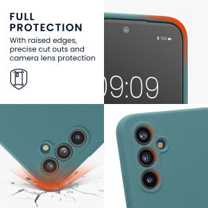 Husa Kwmobile pentru Samsung Galaxy A54 5G, Verde, Silicon, 60795.206 - Img 4