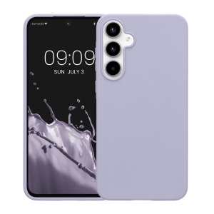 Husa Kwmobile pentru Samsung Galaxy A55 5G, Mov deschis, Silicon, KWM000021MG020C - Img 2