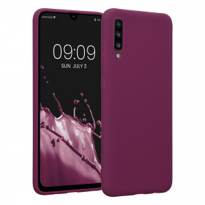 Husa Kwmobile pentru Samsung Galaxy A70, Silicon, Violet, 48427.187 - Img 1