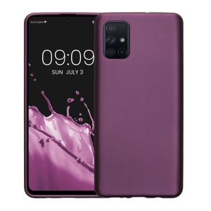 Husa Kwmobile pentru Samsung Galaxy A71, Albastru, Silicon, 51213.23 - Img 2