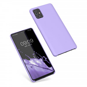 Husa Kwmobile pentru Samsung Galaxy A71, Silicon, Mov, 51209.222 - Img 2