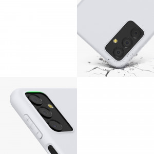 Husa Kwmobile pentru Samsung Galaxy M23 5G, Silicon, Alb, 57802.48 - Img 8