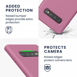 Husa Kwmobile pentru Samsung Galaxy S10 Plus, Silicon, Violet, 49028.167 - Img 4