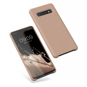 Husa Kwmobile pentru Samsung Galaxy S10, Roz, Silicon, 47732.52 - Img 2