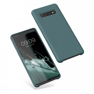 Husa Kwmobile pentru Samsung Galaxy S10, Verde, Silicon, 47732.207 - Img 2