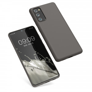 Husa Kwmobile pentru Samsung Galaxy S20 FE, Gri, Silicon, 53604.155 - Img 2