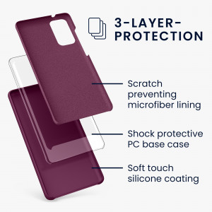 Husa Kwmobile pentru Samsung Galaxy S20 FE, Silicon, Violet, 53605.187 - Img 3