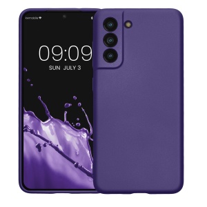 Husa Kwmobile pentru Samsung Galaxy S21 FE, Albastru, Silicon, KWM000013FE017C - Img 2