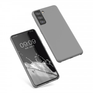Husa Kwmobile pentru Samsung Galaxy S21, Gri, Silicon, 54056.155 - Img 2