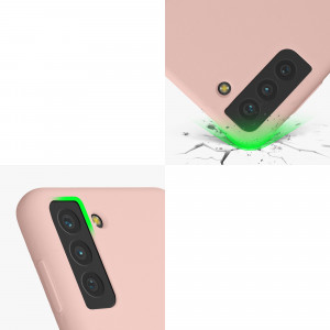 Husa kwmobile pentru Samsung Galaxy S21 Plus, Silicon, Roz, 54066.52 - Img 8