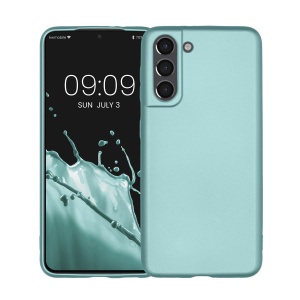 Husa Kwmobile pentru Samsung Galaxy S21, Verde deschis, Silicon, KWM000012BU016C - Img 2