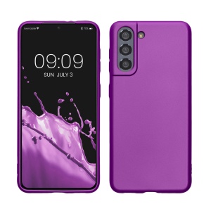Husa Kwmobile pentru Samsung Galaxy S21, Violet, Silicon, 54057.24 - Img 1