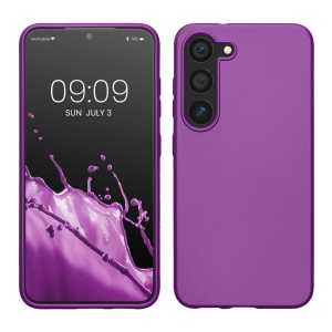 Husa Kwmobile pentru Samsung Galaxy S23, Violet, Silicon, 60312.24 - Img 1