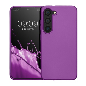 Husa Kwmobile pentru Samsung Galaxy S23, Violet, Silicon, 60312.24 - Img 2