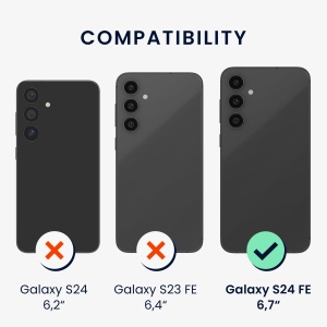 Husa Kwmobile pentru Samsung Galaxy S24 FE, Gri, Silicon, KWM000021WP004C - Img 6