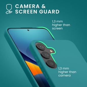 Husa Kwmobile pentru Samsung Galaxy S24 Plus, Verde, Silicon, KWM000021LN002C - Img 6