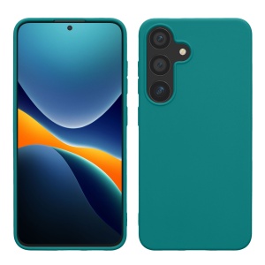 Husa Kwmobile pentru Samsung Galaxy S24, Verde, Silicon, KWM000021LM002C - Img 1