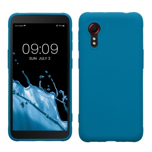 Husa Kwmobile pentru Samsung Galaxy Xcover 5, Albastru, Silicon, 54536.228 - Img 1