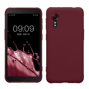 Husa Kwmobile pentru Samsung Galaxy Xcover 5, Visiniu, Silicon, KWM000012NV027C - Img 1