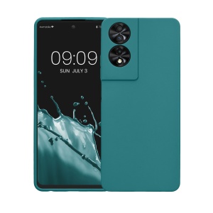 Husa Kwmobile pentru TCL 40 NxtPaper, Verde, Silicon, KWM000022QD002C - Img 2