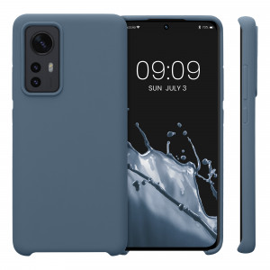 Husa Kwmobile pentru Xiaomi 12/12X, Silicon, Albastru, 56210.202 - Img 2